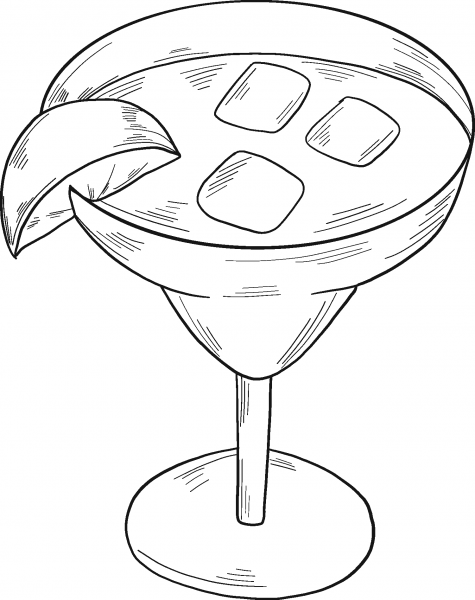 Margarita coloring page image