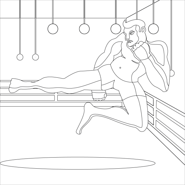Martial Arts coloring page image