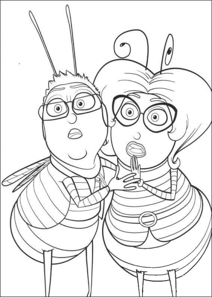 Martin And Janet  coloring page image