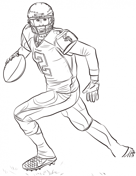 Matt Ryan coloring page image
