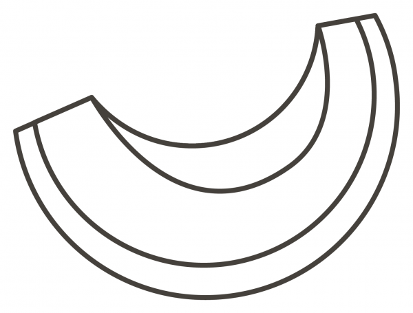 Melon coloring page image