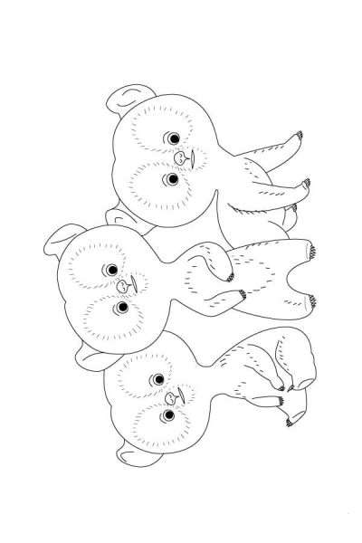 Merida’s Brothers coloring page image