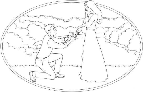 Merry Me coloring page image