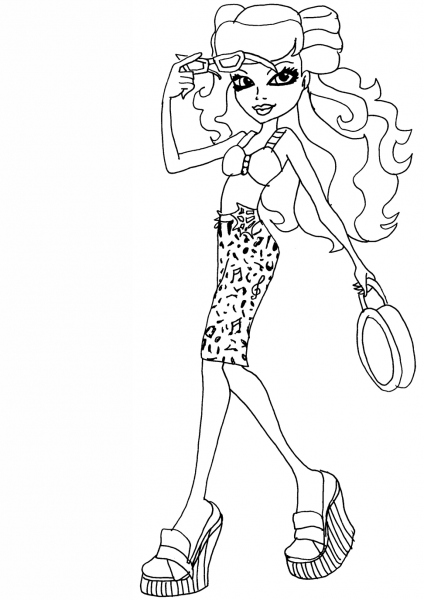 MH Operetta coloring page image