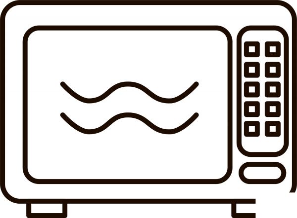 Microwave coloring page image