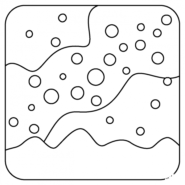 Milky Way Emoji coloring page image