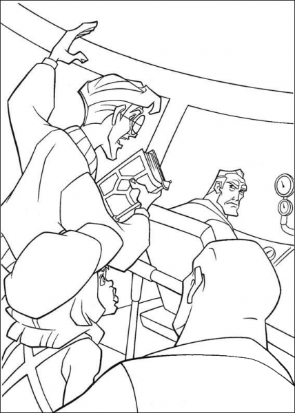 Milo  coloring page image