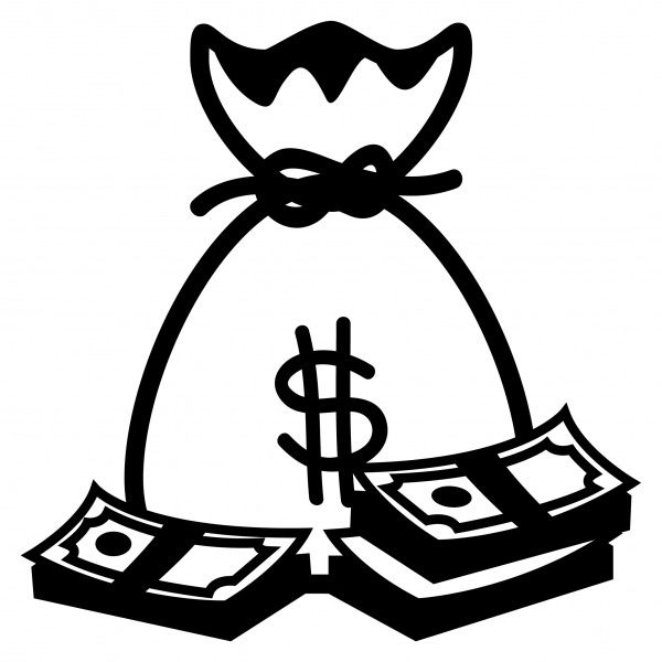 Money Bag Emoji coloring page image
