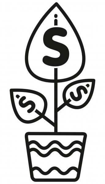 Money Tree coloring page image