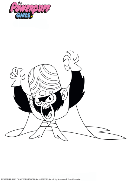 Monkey See, Doggie Do coloring page image
