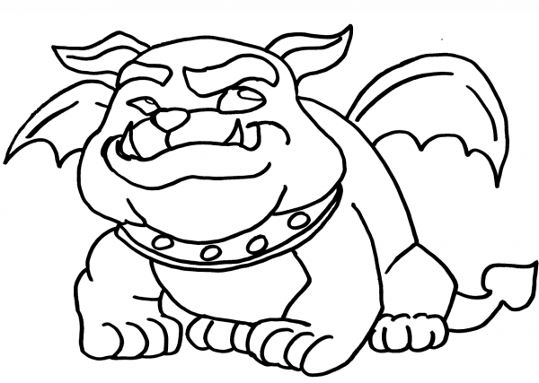 Monster High Rockseena coloring page image