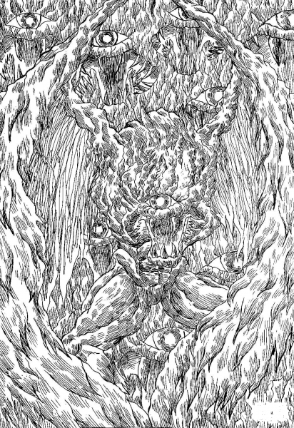 Monster Mutation coloring page image