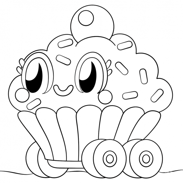 Moshi Monsters Cutie Pie coloring page image