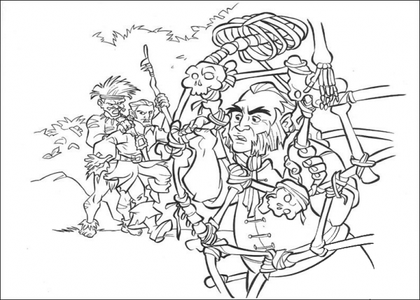 Mr. Gibbs  coloring page image