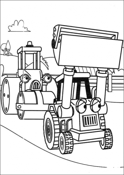 Muck And Roley  coloring page image