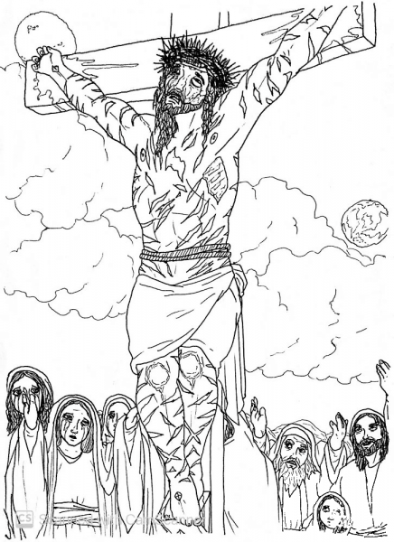 My God My God Why Have You Abandoned Me coloring page image