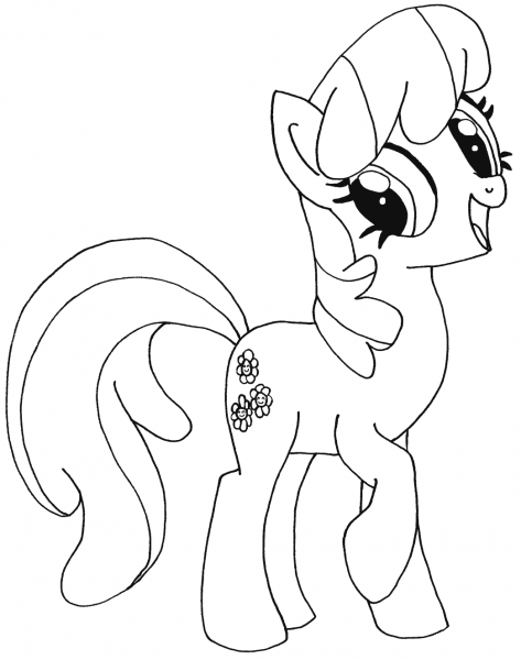 My Little Pony Cheerilee coloring page image