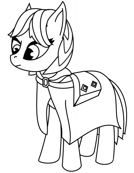 My Little Pony coloring page image
