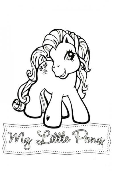 My Little Pony Sweetberry coloring page image