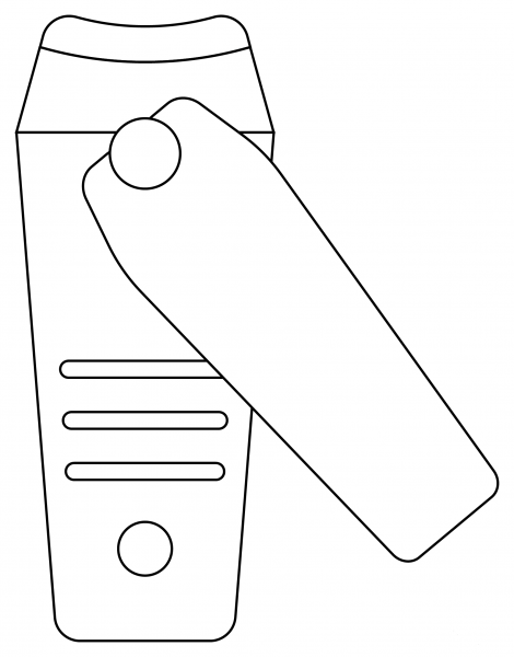 Nail Cutter coloring page image