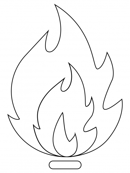 Natural Gas coloring page image
