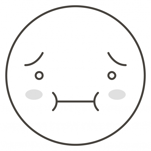 Nauseated Face coloring page image