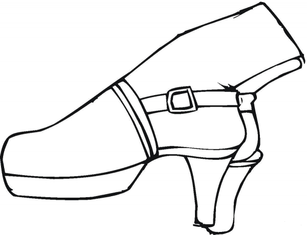 Nice Feet  coloring page image