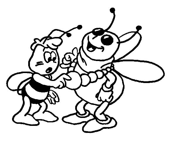 Nice Necklace of Puck coloring page image