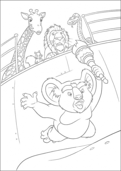 Nigel Is Falling Down  coloring page image