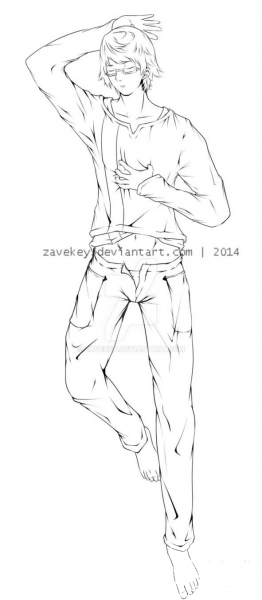 Nishiki Nishio coloring page image