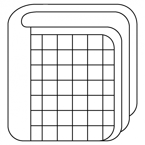 Notebook Emoji coloring page image