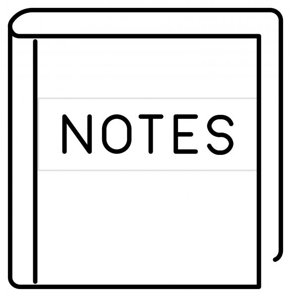 Notebook with Decorative Cover Emoji coloring page image