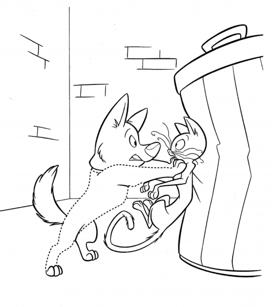 Now Tell Me Where Is Penny  coloring page image