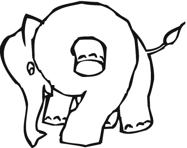 Number 9 coloring page image