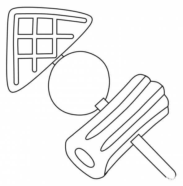 Oden Emoji coloring page image
