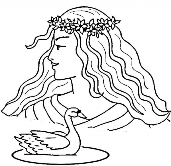 Odette  coloring page image