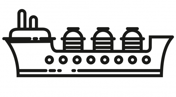 Oil Tanker coloring page image