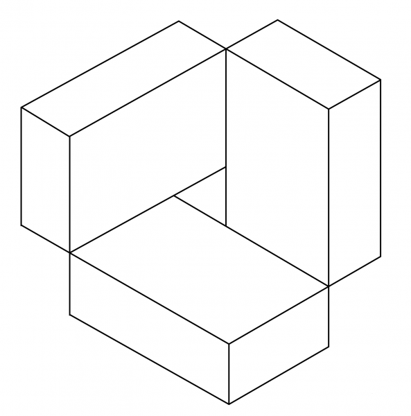Optical Illusion 38 coloring page image