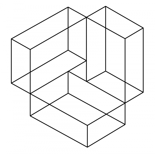 Optical Illusion 40 coloring page image