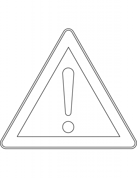 “Other Danger” Sign in Finland coloring page image