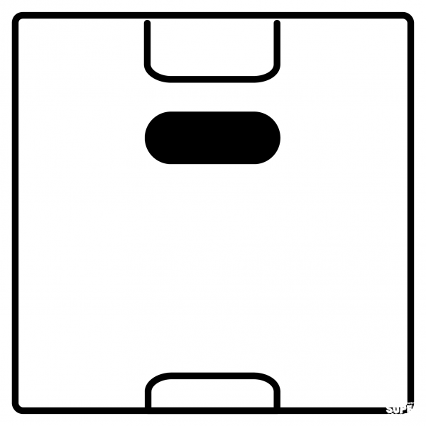 Package Emoji coloring page image