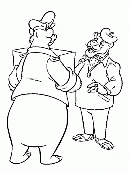 Package For Ms. Cunningham coloring page image
