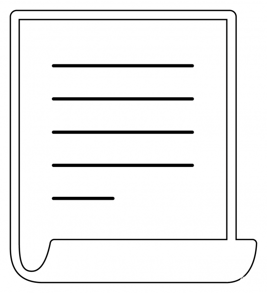 Page with curl emoji coloring page colouringpages