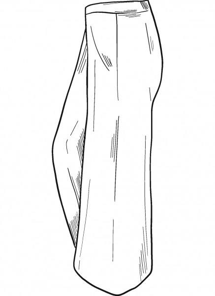 Pants  coloring page image