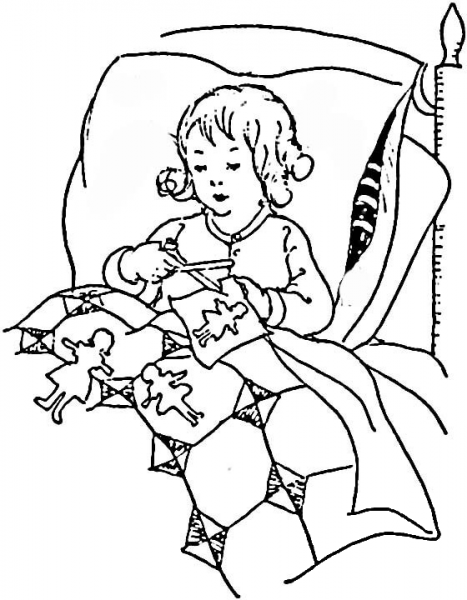 Paper Dolls  coloring page image