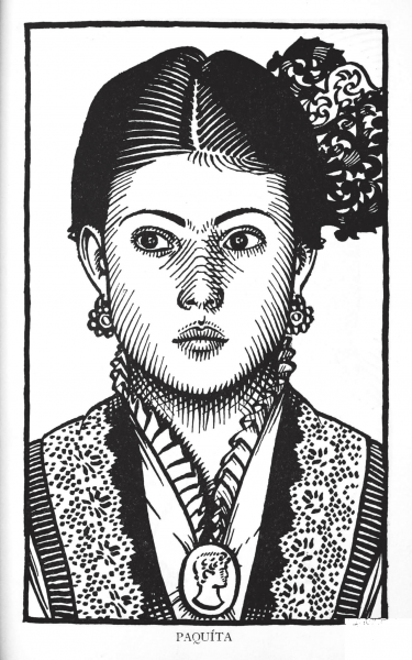 Paquita coloring page image