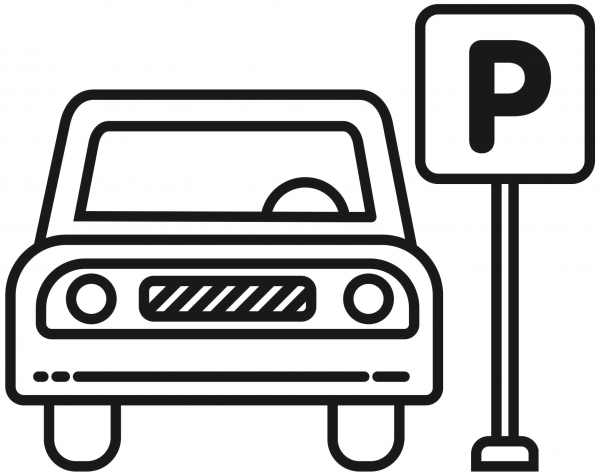 Parking Lot coloring page image