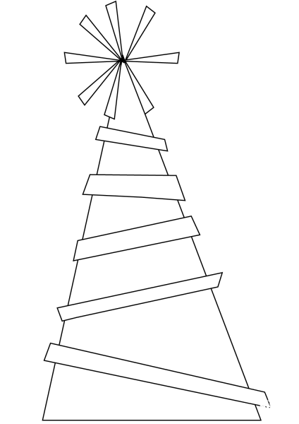 Party Hat coloring page image