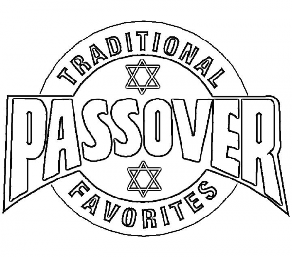 Passover Poster  coloring page image
