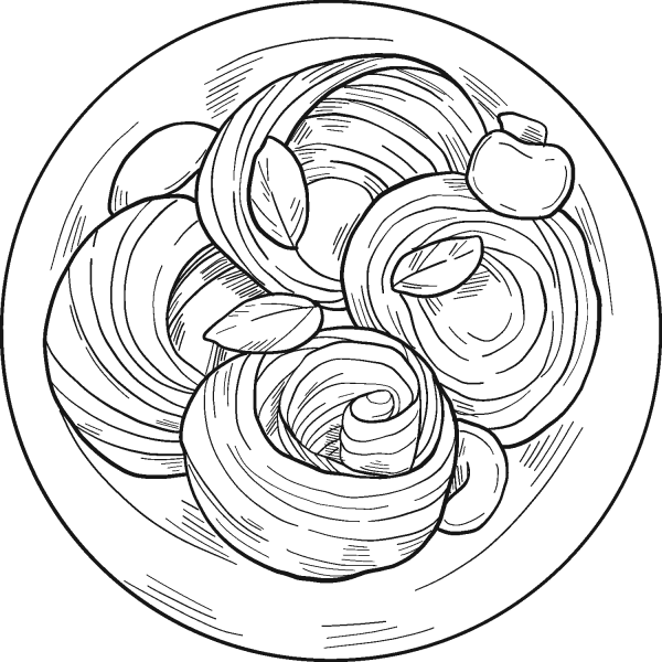 Pasta coloring page image